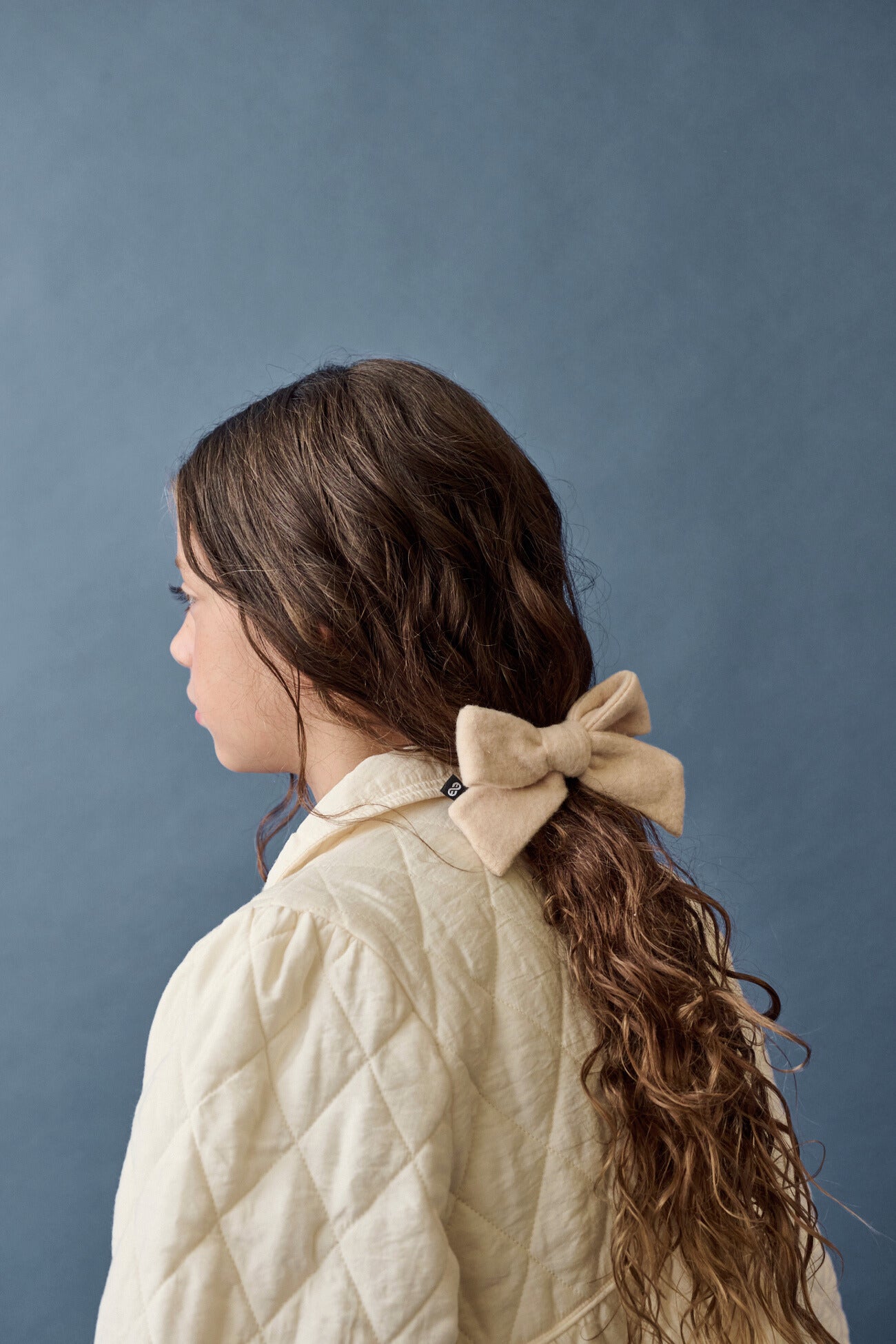 Knot Woolen Blush Bow