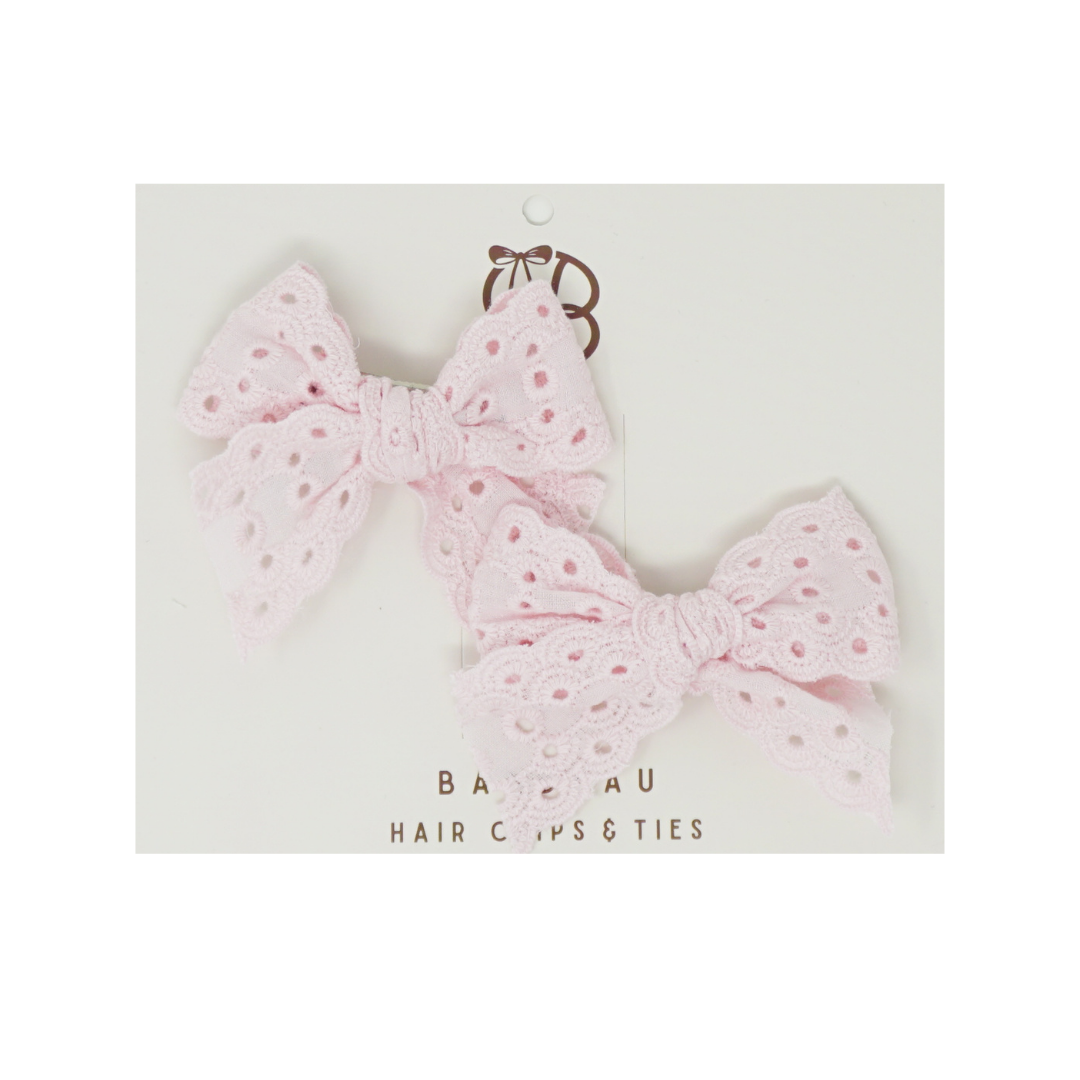 Light Pink Small Bow